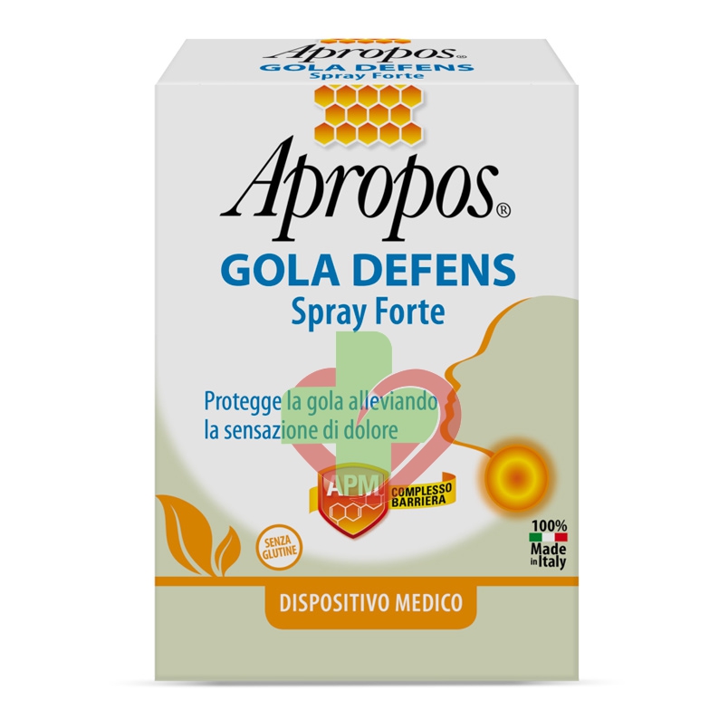 Apropos Linea Dispositivi Medici Gola Defens Propoli Spray Forte Menta 20 ml