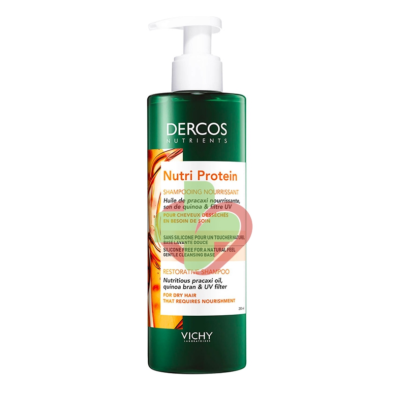 Dercos Linea Detox Nutrients Nutri Protein Shampoo Ristrutturante 250 ml