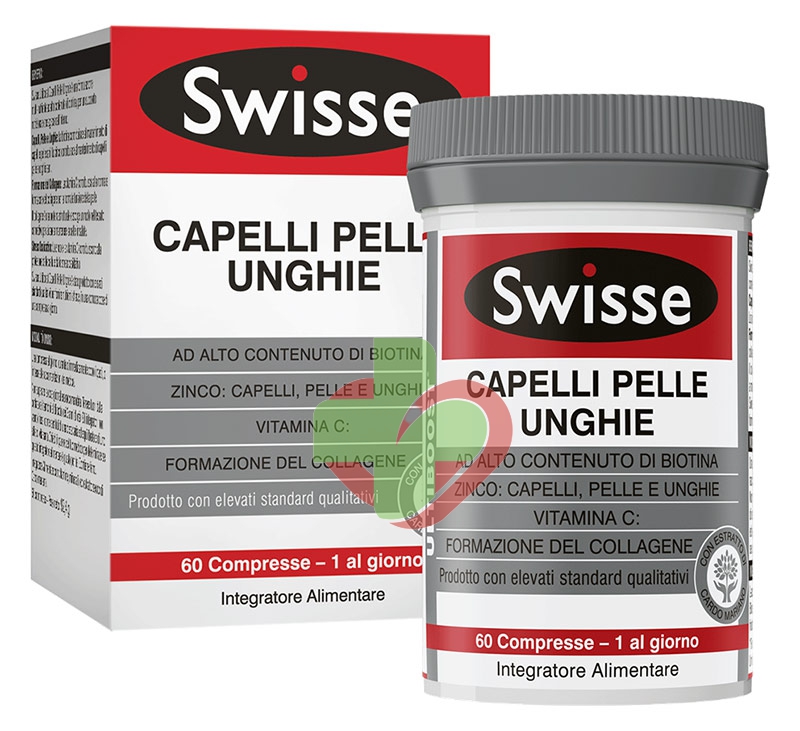 Swisse Linea Bellezza Capelli Pelle Unghie Integratore Alimentare 60 compresse