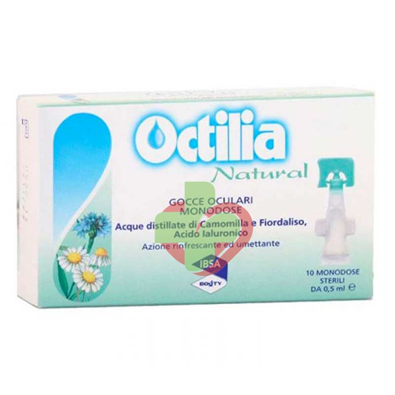 IBSA Linea Dispositivi Medici Octilia Natural Rinfrescante Protettivo 10 Fiale