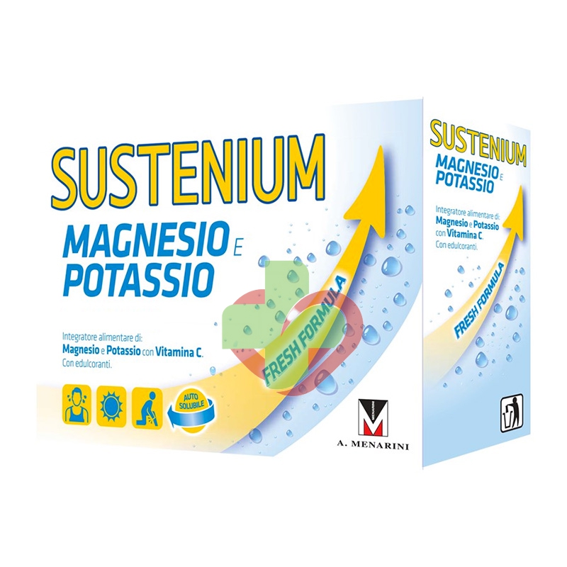Menarini Linea Sali Minerali Sustenium Magnesio Potassio Integratore 28 Buste Of