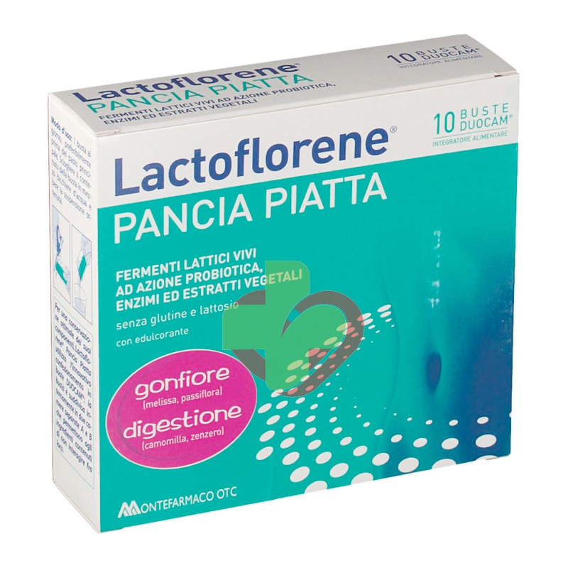 Lactoflorene Linea Fermenti Pancia Piatta Integratore Alimentare 10 Buste