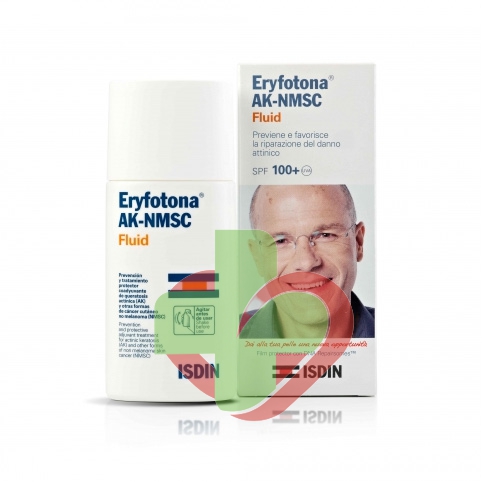 ISDIN Linea Solare SPF100+ Eryfotona AK-NMSC Fluid Fluido Viso e Corpo 50 ml