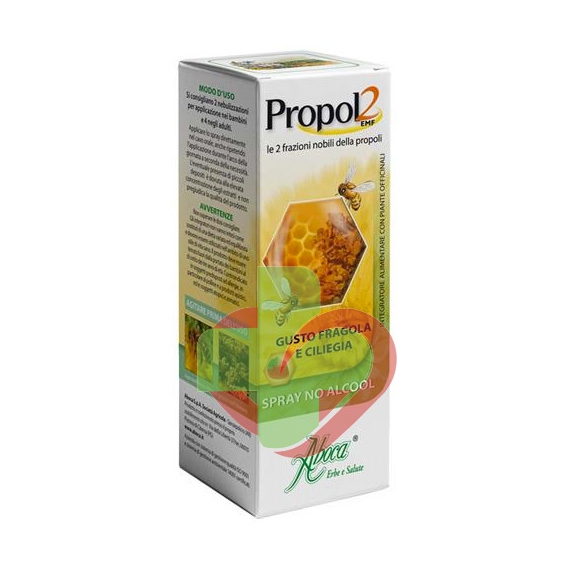 Aboca Integratori Linea Benessere Gola Propol2 EMF Spray Senza Alcool 30 ml