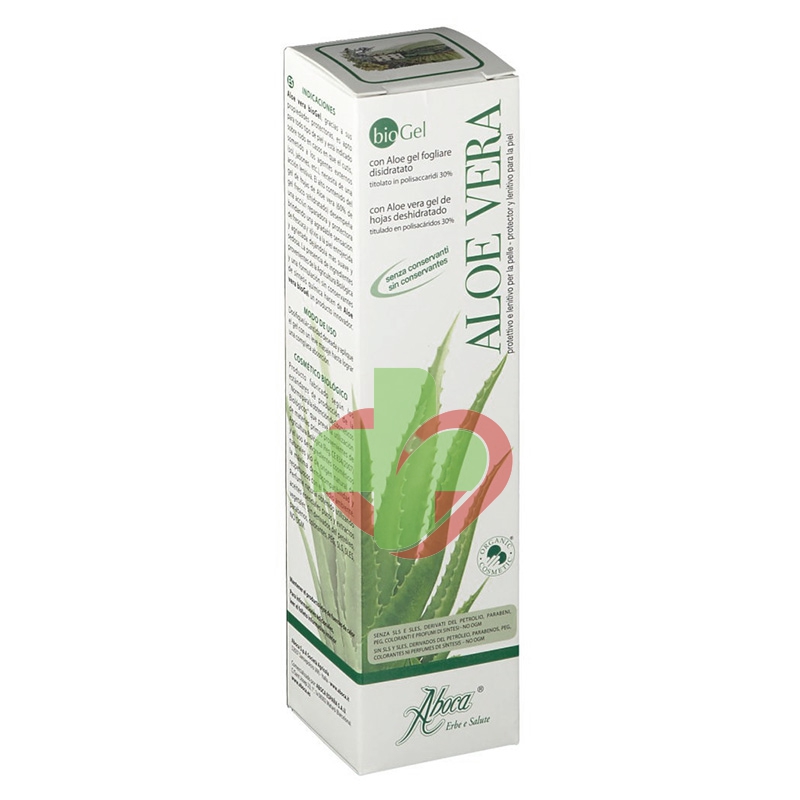 Aboca Integratori Linea Pelle BioGel Aloe Vera Protettivo Lenitivo 100 ml