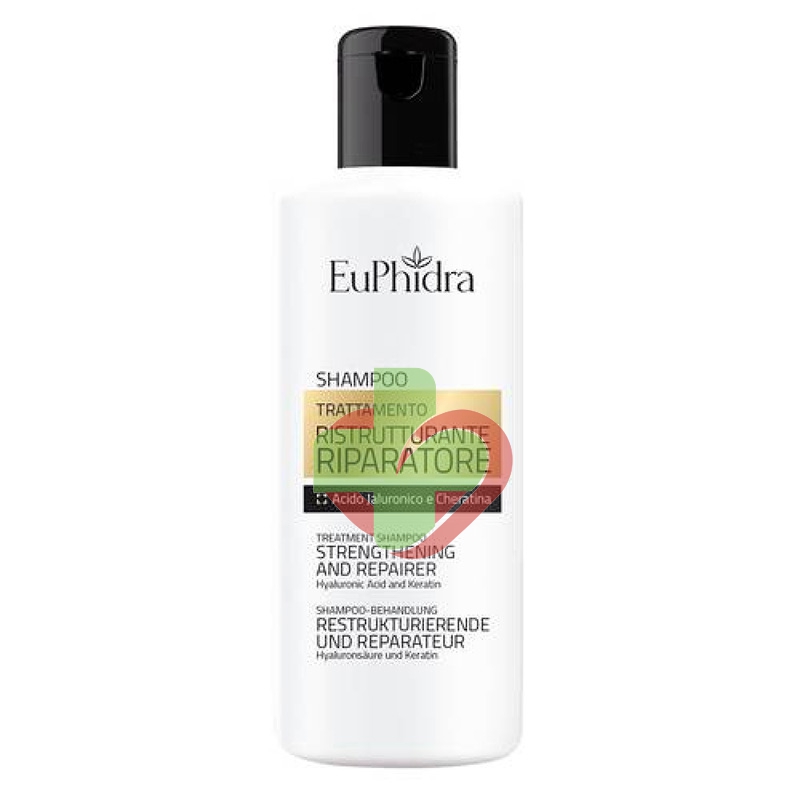 EuPhidra Linea Capelli Shampoo Trattamento Ristrutturante Riparatore 200 ml