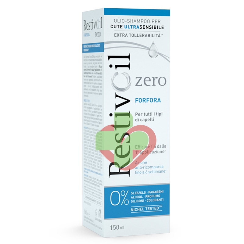 RestivOil Linea Anti-Forfora Zero Forfora Olio Shampoo Extra Delicato 150 ml