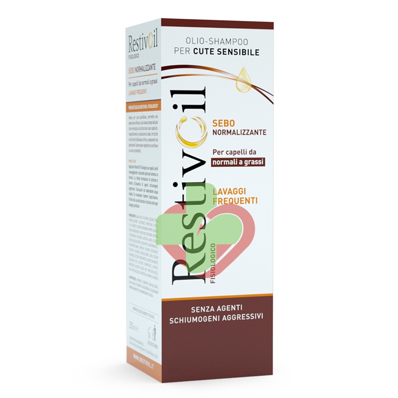 RestivOil Linea Sebo-Normalizzante Olio Shampoo Capelli Normali Grassi 250 ml