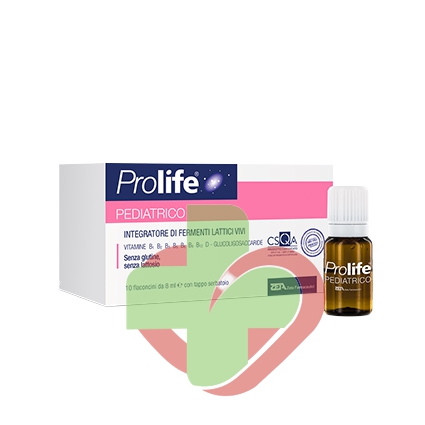 Prolife Pediatrico Linea Intestino Sano Fermenti Lattici Integratore 10 Flaconi