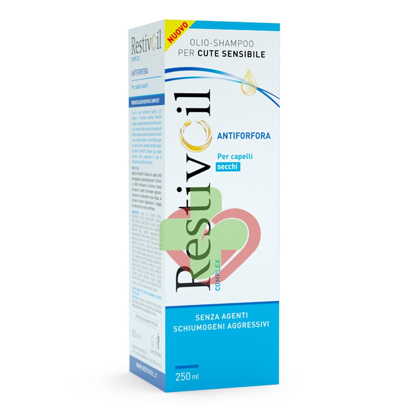RestivOil Linea Anti-Forfora Complex Olio Shampoo Nutritivo Capelli Secchi 250ml
