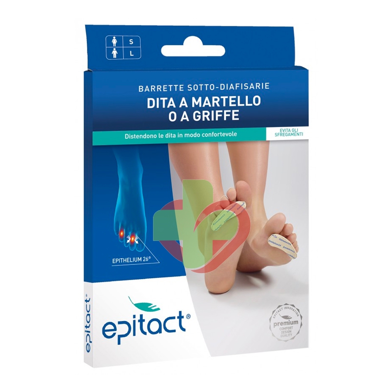 Epitact Linea Salute dei Piedi Barrette Sottodiafisiarie Dita a Martello Donna