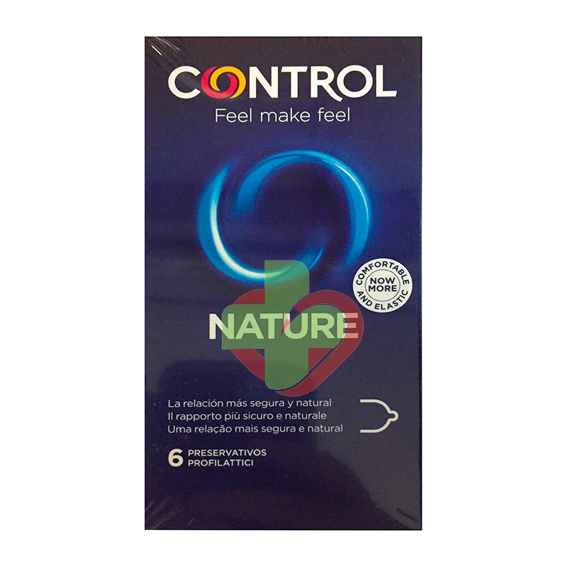 Control Linea Contraccezione Protezione Nature Piacere Naturale 6 Profilattici