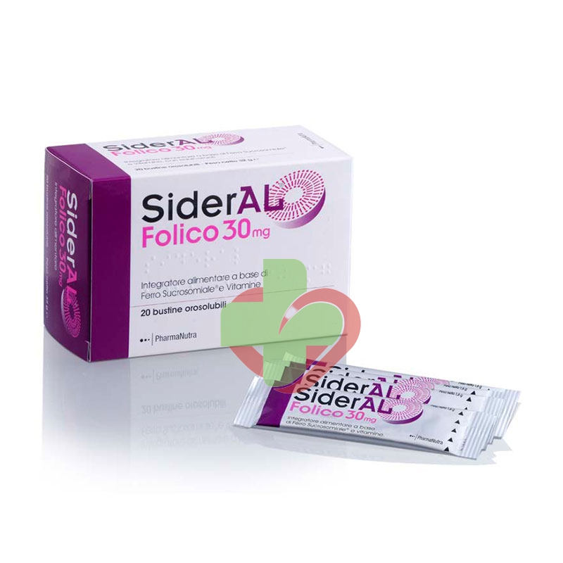 Pharmanutra Linea Vitamine Minerali SiderAl Folico 20 Stick