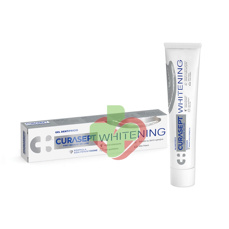 Curaden Curasept Linea Whitening Gel Dentifricio Sbiancante 75 ml