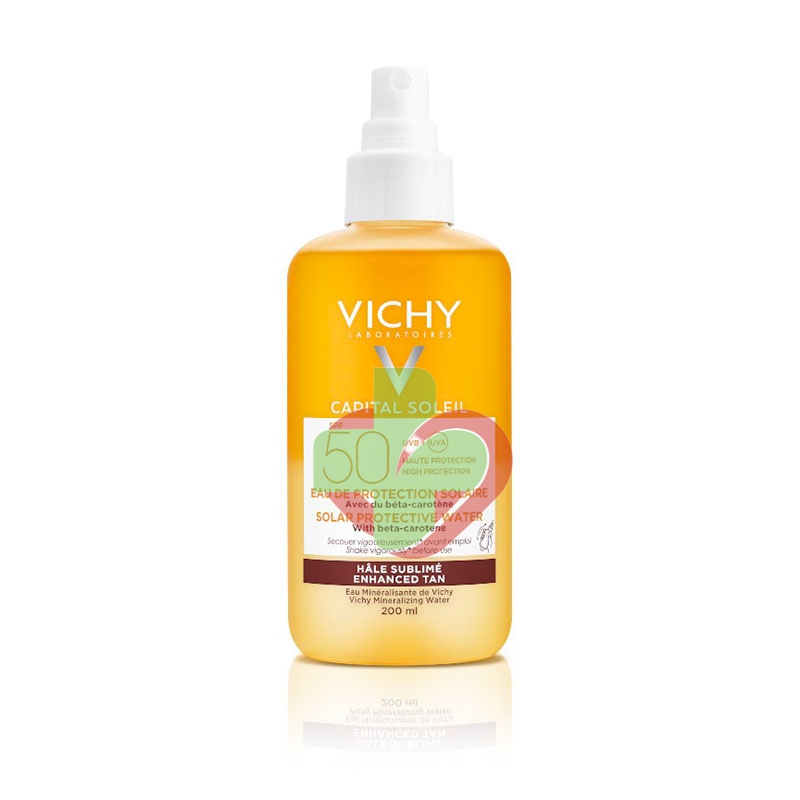 Vichy Linea Capital Soleil Acqua Solare Protettiva SPF 50 Abbronzature Intensa