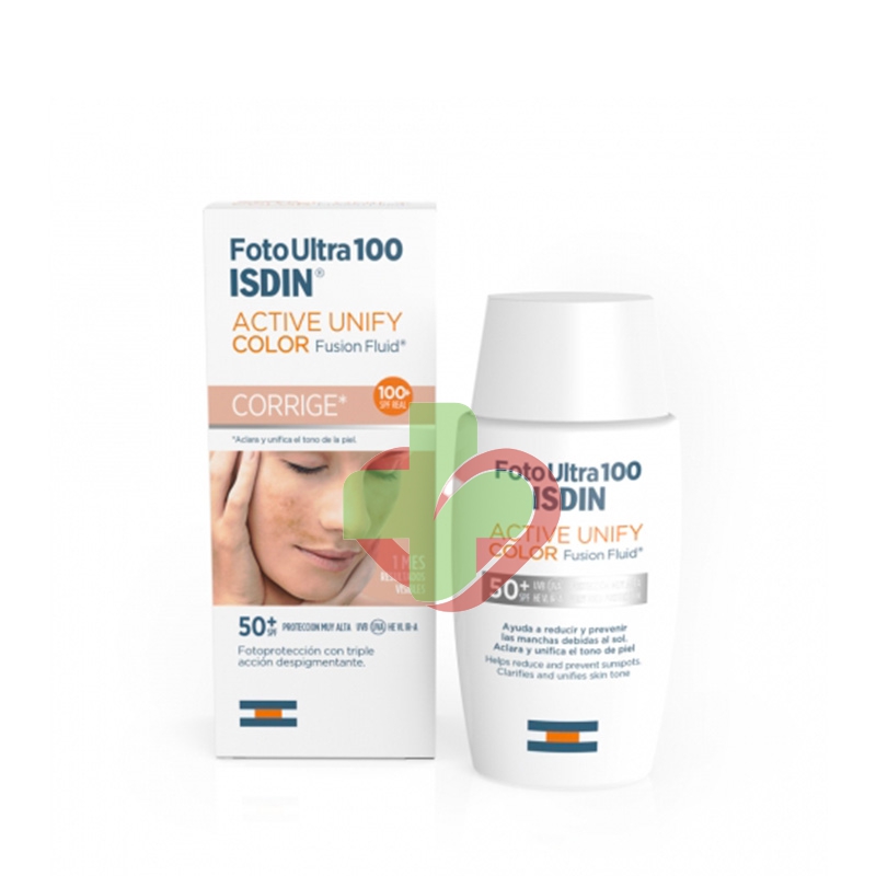 ISDIN Linea Fotoultra Isdin Active Unify Color Fusion Fluid Spf 100+ 50 ml