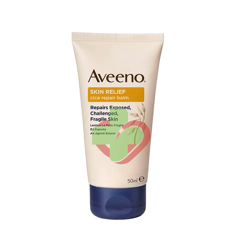 Aveeno Linea Corpo Skin Relief Balsamo Riparatore Lenitivo Cica 50 ml